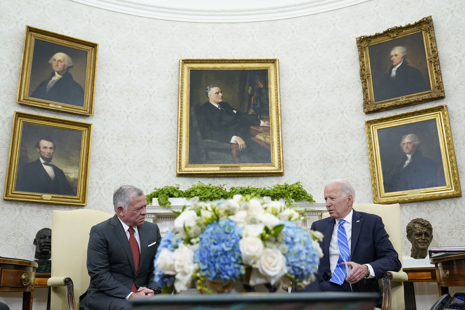 APTOPIX Biden US Jordan